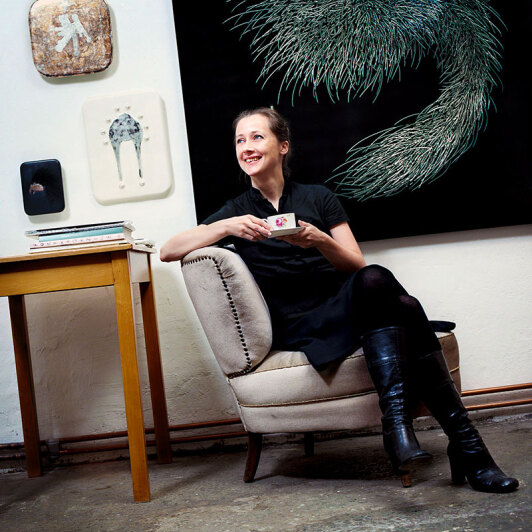 Künstlerin Astrid Köppe